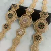 waist Arab sunflower belt round hollow flower metal chain must be worn for wedding party3657129