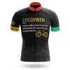 Racing Jackor Röd Cykling Jersey Män Sommar MTB Bike Shirt Maglia Ciclismo Uomo Snabb Torr Cykel Kläder Kläder Kortärmad