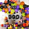 воздушные шары из хеллоуинской фольги