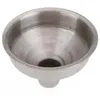 Stainless Steel Funnel For All Hips Flask Colanders Kitchen Tools Mini Portable Wine Funnel Universal Hip Flasks Funnels 35*25mm ZC815