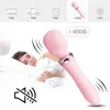 NXY Vibrators Мощные Волшебные Палочки Секс-игрушки для Женщин AV Stick Clitoris Стимулятор G Способ Вибрации Фаллоимитационные продукты для взрослых 1119