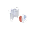 Barcode Label Holder Hinged Soft Supergrip Signature Clipart