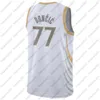 Jerseys de baloncesto de Morant Young 12 Ja 11 Trae 77 Luka 2021 2022 Hombres cosidos Jersey