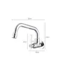 KKTNSG faucet wall mounted kitchen faucet single kitchen wall taps sink faucet kitchen copper wall sink tap G1/2 210724