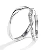 Fashion Simple Opening Sun Moon Rings Minimalist Silver Color Adjustable Ring For Men Women Couple Engagement Jewelry