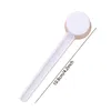 Plastic Measuring Spoon Kitchen Seasoning Scoop Baking Cake Measures Sugar Scoops Children Milk Powder Spoons Kitchens Tool BH5370 TYJ