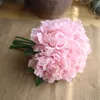 Decorative Flowers & Wreaths 1 Bouquet 5 Heads Peony Flower Artificial Silk Fake Floral Wedding Bridal Rose Home Decoration Supplies