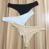 Women's Panties 12 PCS Ladies Plus Size Women Sexy G-String Lingerie Femme Woman Thongs T-Back Female Underwear Cotton Panty 307M