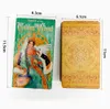 Tarot of the Golden Wheel 78 Karty Deck Russian Edition inspirowany przez bajki Mila Louse LoseNKO Aeclectic Crisp Gra wróżbowa