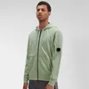 3-Color Men CP Single Lens Zipper Cardigan Sweatshirt Jacket Outdoor Hoodie