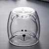 Cute Bear Mugs Insulated Double Wall Glass Cups Milk Juice Chocolate Cappuccino Home299A8807368