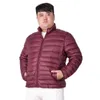 Surdimensionné 8XL 9XL 10XL hommes veste légère 2021 printemps automne nouveaux hommes léger résistant à l'eau compressible veste bouffante G1108