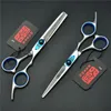 Hår sax Japan 440C Original 60 Professionell frisör Barber Set Cutting Shears Scissor Haircut67949768714976