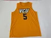 Custom College VCU Basketball Jerseys Vince Williams Jr. Adrian Baldwin Jr. KeShawn Curry Jayden Nunn Bones Hyland Hason Ward Mikeal Brown-Jones Jalen DeLoach 4XL