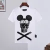 PLEIN BEAR T SHIRT Camisetas de diseñador para hombre Rhinestone Skull Men T-shirts Clásica de alta calidad Hip Hop Streetwear Camiseta Casual Top Tees PB 16322