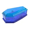 Party Decoration Silicone Coffin Mold Storage Jewelry Mould Casting Craft Halloween DIY Tool HFing