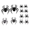 3d grandi adesivi di ragno Halloween Eve Feste Decorazioni per la casa Realistic Spiders Adesivo per la finestra della parete della camera Scarica Dis interdusta 12pcs/pacchetto th0101