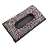 منظم السيارات 1 PC Sun Visor Tissue Box Purple Crystal Accessories Backseateal حامل منديل
