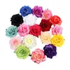 24 Colors Boho Flower Hair Accessories For Women Bride Beach Rose Floral Hairclip DIY Brides Headdress Brooch Wedding Flores Hairp3805236