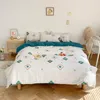 Bedding Sets Children's Boy Girl And Adult Bed Linings Duvet Cover Sheet Pillowcase White Is Pure Fresh Series Crown