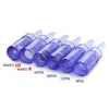 50 PZ 1/3/5/7/9/12/36/42/Nano pin derma pen tips Ricaricabile senza fili Derma Dr. Pen ULTIMA A6 cartuccia ago CE