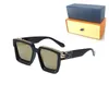 Hochwertige Luxus-Damensonnenbrille MILLIONAIRE Mode Herren-Sonnenbrille UV-Schutz Herren Designer-Brille Farbverlauf Metallscharnierauge Damenbrille mit Boxen