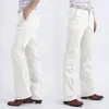 Herbst Formale Unten Ausgestellte Anzug Hosen Für Männer Business Casual Büro Bequeme Kahki Schwarz Weiß Slim Boot Cut Hosen männer