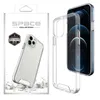 Space Shocksäkra skyddsfall Transparent Robust Clear Hybrid TPU PC för iPhone 13 12 11 Pro XR XS Max 8 Plus SE3 Samsung S22 Ultra S21 Fe A13 5G med detaljhandelspaket