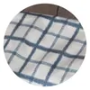 Koreanska stil gardiner för vardagsrum matsal sovrum geometriska tryck gitter färdig produkt anpassning gardin draperier