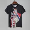 OLHOS Camisetas masculinas verão mangas curtas tops estampados fashion casuais ao ar livre camisetas masculinas gola redonda roupas 21SS 7 cores M-3XL9