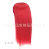 Kemisk fiber peruk kvinnlig luftband 613 # täcka vit hår top patch hög temperatur silke