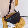 Nylon taille tas mode zwarte handtas fanny pack vrouwelijke riem s luxe vrouwen borst hip hop telefoon zak