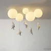 Lampe polaire créative du concepteur de plafonniers de chambre d'enfants d'ours de bande dessinée pour la lumière de décor de chambre à coucher d'enfant