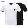 Mens Crânio Hip Camiseta Plein Designer Camisetas Marca Roupas Strass Philipps Homens Camisetas Clássico de Alta Qualidade PP Hop Streetwear Camiseta Urso Casual Top Te L2I3