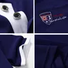 Uaicestar Summer Solid Color Polo Men Markie wysokiej jakości haft z krótkim rękawem koszula polo Casual Fashion Men Polo Shirts 220702