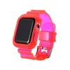 Case + bandjes voor Apple Watch Band 44mm 42mm 40mm38mm Smart Accessoires Zachte Siliconen Transparante Armband Iwatch 5 4 3 SE 6