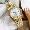 deenu1-new montre pour hommes automatique mécanique 41mm mode bracelet en acier inoxydable étanche double calendrier montre de Luxe qualité parfaite