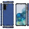 Coque de téléphone pour Samsung Galaxy S24 Ultra S23 Plus A05 A15 A25 A35 A55 A04 A14 A24 A34 A54, nid d'abeille, couverture souple antichoc, transparente, caoutchouc dur, armure en Silicone