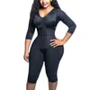 Women's corset Fajas Colombianas Full Body Support Arm Compression Shrink Waist skims Post Surgery Postpartum GWoman Flat Belly 211218