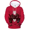 Felpe con cappuccio da uomo Felpe da uomo Anime Jujutsu Kaisen Felpa con stampa 3D Uomo Donna Moda Felpa con cappuccio oversize Harajuku Hip Hop Pullover