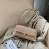 PB0011 4Colors French Niche Women's Underarm Bags Fashion Pu Leather Handbag Propeledile One Counter Bag Dropship305L