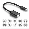 USB-Cアダプターの男性からUSB3.0 USB2.0 Samsung Xiaomi HuaweeiのためのFemale AF金属コンバータタイプCデータ同期OTGケーブル