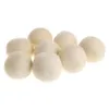 Praktyczne pranie Produkty Czyste Kulka Wielokrotnego użytku Natural Organic Fabric Smenerer Premium Wool Dryer Balls RH1542