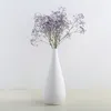 Vaso nordico Vaso moderno in ceramica semplice Vaso di fiori secchi bianco nero Disposizione dei fiori Ornamento da tavolo Decorazioni per la casa Regali di nozze 210409