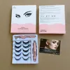 Magnetic False Eyelashes Liquid Eyeliner+Magnetics+Tweezer Set Upgraded 5 Pairs Magnet Fake Eye lashes NO Glue Make Up Tools 3in1 kit