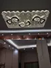 Custom LED Crystal Large Chandelier el Lobby Ceiling Lights Jewelry Store Lamps Villas Living Room Restaurant Banquet Hall Proj284d