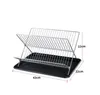 Kitchen Storage & Organization Organizer X-shaped Rack Carbon Steel Dry Dish Drain Holder Folding Shelf Cooking Stand Tools