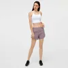 L-189 pantaloncini da yoga larghi con tasca con cerniera pantaloni sportivi da palestra ad asciugatura rapida 2021 pantaloni caldi estivi di alta qualità di nuovo stile con logo del marchio