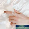 925 Sterling Silver Butterfly Justerbar Ring för Kvinnor Bröllopsmycken Alla hjärtans daggåva