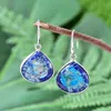 Trendy Aesthetic Vacation Accessories Boho Summer 2021 Stones Earrings Unusual Fashion Jewelry for Women